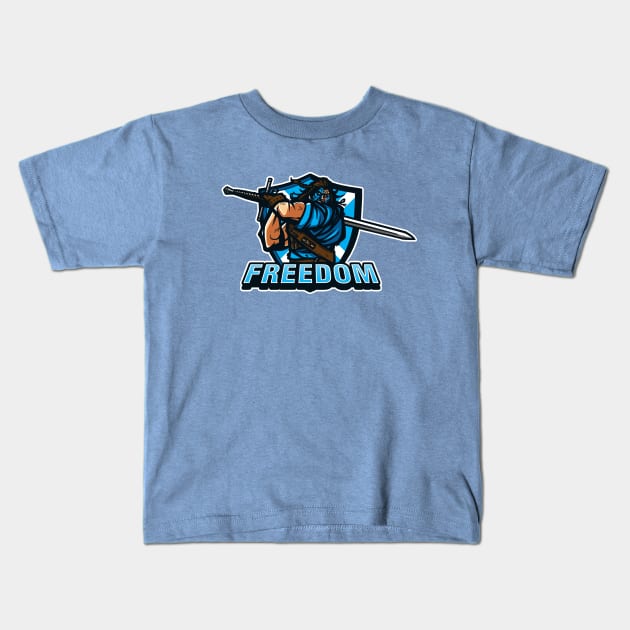 Freedom Kids T-Shirt by AndreusD